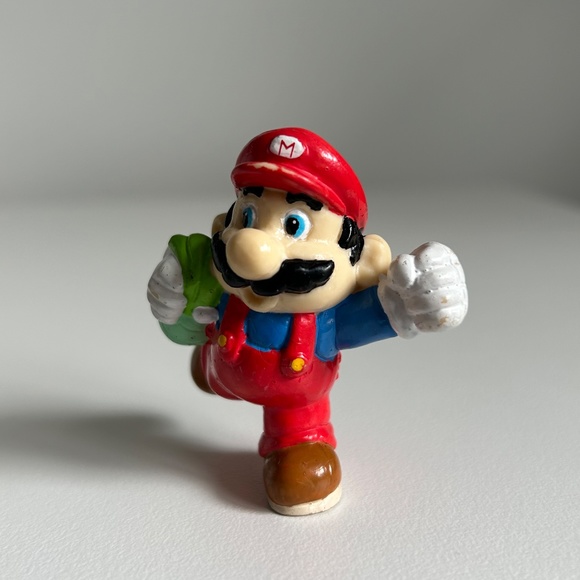 Vintage 1989 PVC Mario Brothers Figures Mario Luigi Koopa Set of 4 - Picture 5 of 16